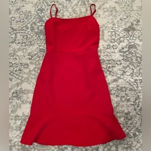 Red Gianni Bini cocktail dress - never worn